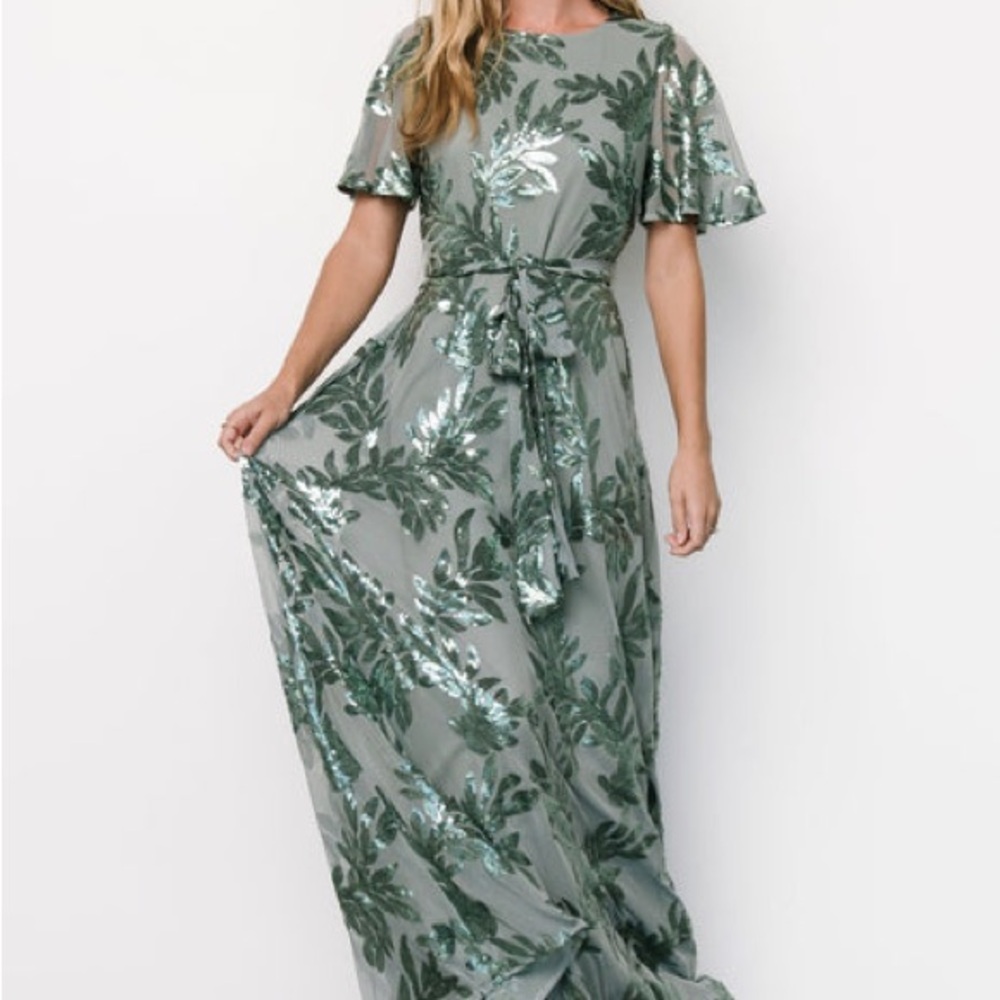 Baltic Born- Muse Sequin Maxi Dress